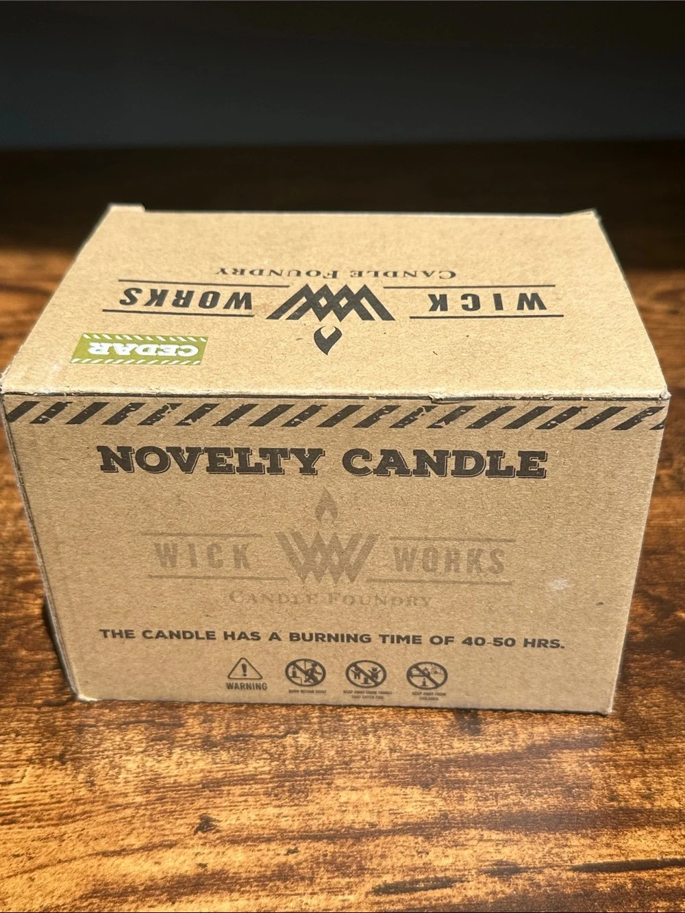 Wick Works Dumpster Fire Candle NEW!